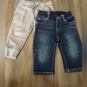 Denim & jogger baby boy set